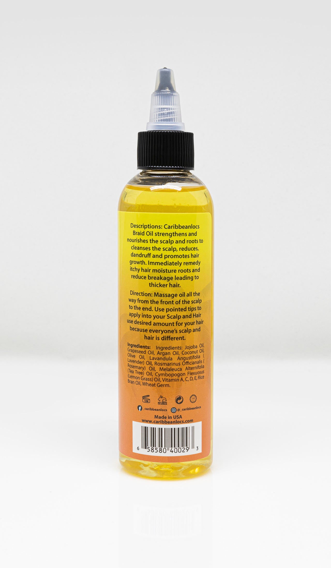 Braid Oil - CARIBBEAN LOCS